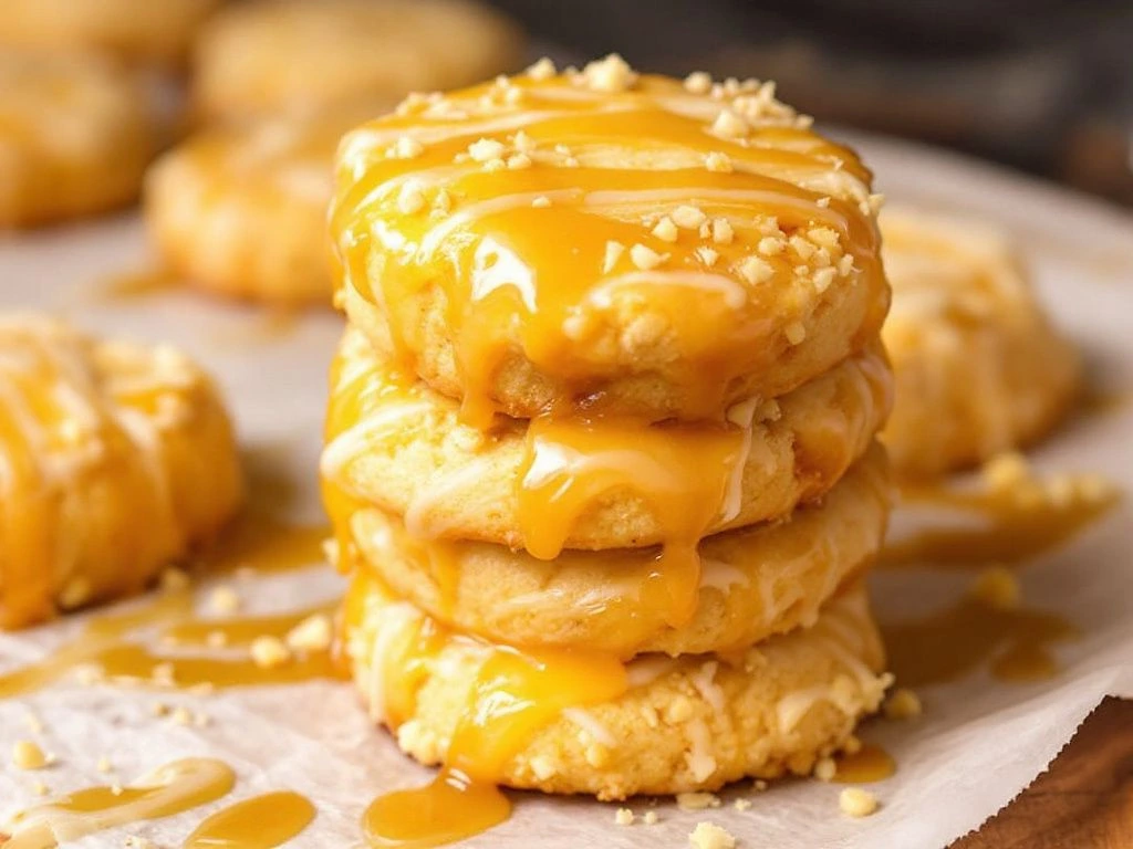 Honey Butter Cornbread Cookies