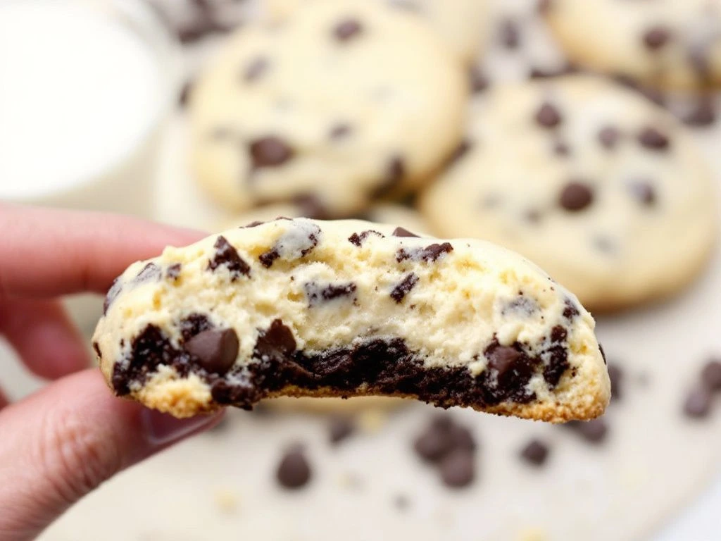 chocolate chip cheesecake cookies