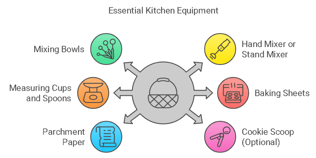 Kitchen Equipment Needed for Inside Out Cookies