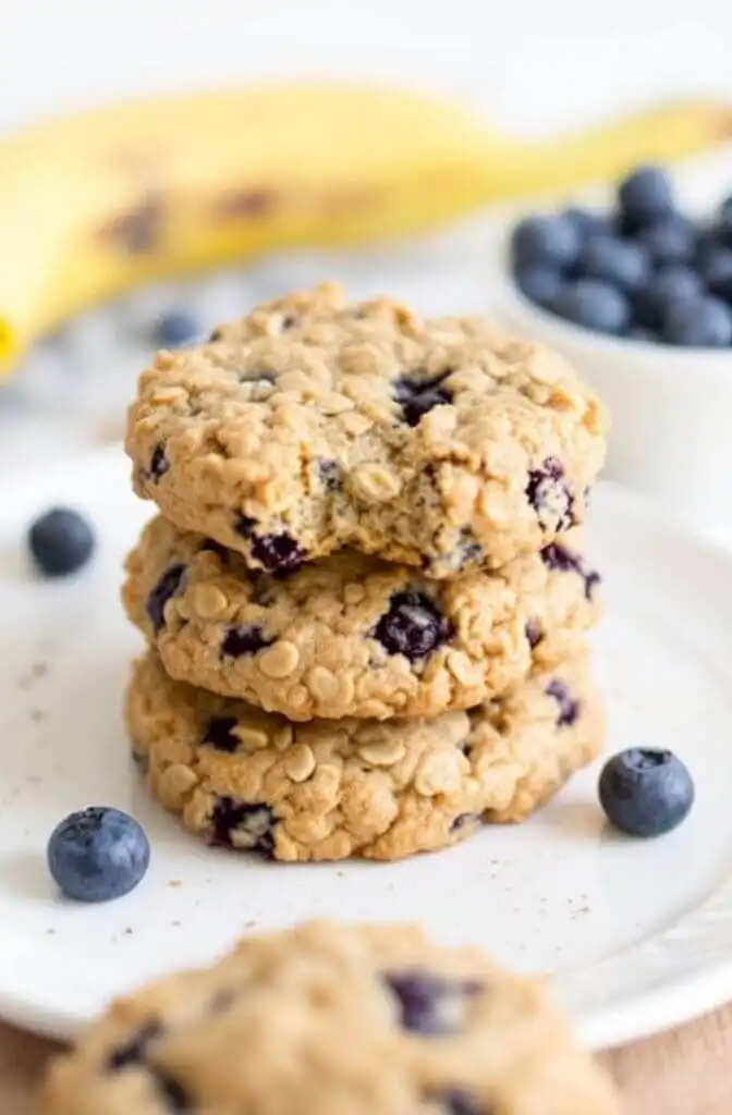 Banana Blueberry Oatmeal Breakfast Cookies Variations